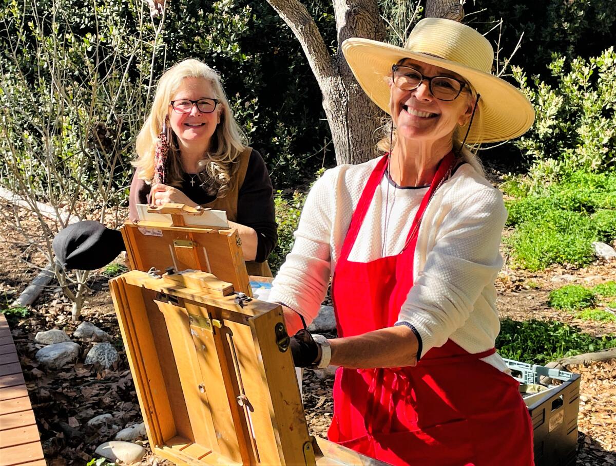 The Southern California Plein Air Painters Assn. hosts a show at Newport Beach's Environmental Nature Center June 5 and 6.