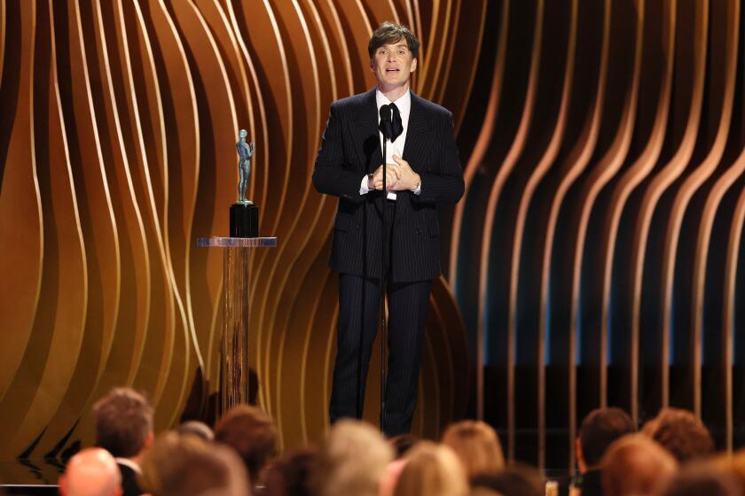 Los Angeles, CA - February 24: Cillian Murphy photographed during the 30th Screen Actors Guild Awards.