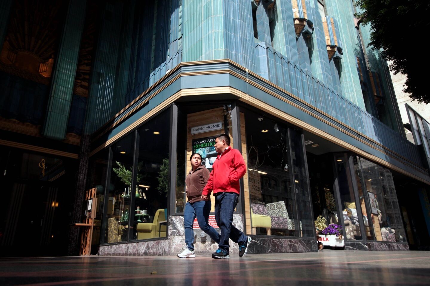 TV personality Angelo Surmelis' new store, angelo:Home, fills a storefront in the landmark Eastern Columbia building in downtown Los Angeles.