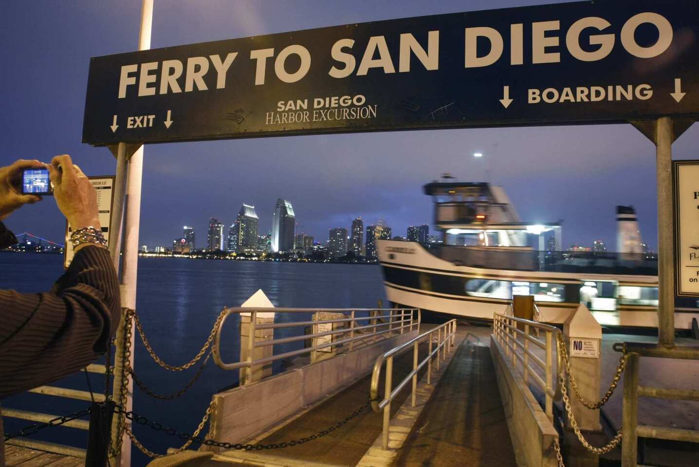 Coronado Ferry Landing in San Diego