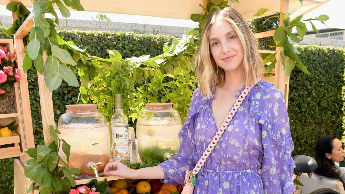 Whitney Port at the In Goop Health summit.