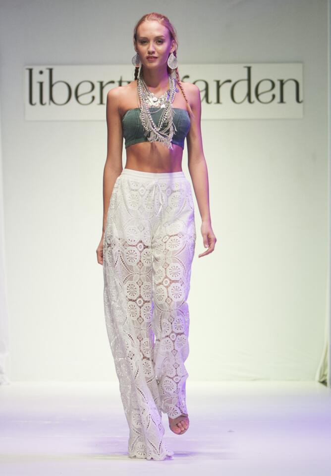 Hale Bob Liberty Garden fashion show