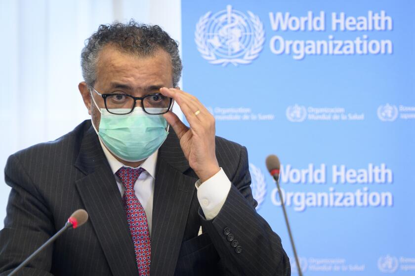 Tedros Adhanom Ghebreyesus, Director General of the World Health Organization (WHO)