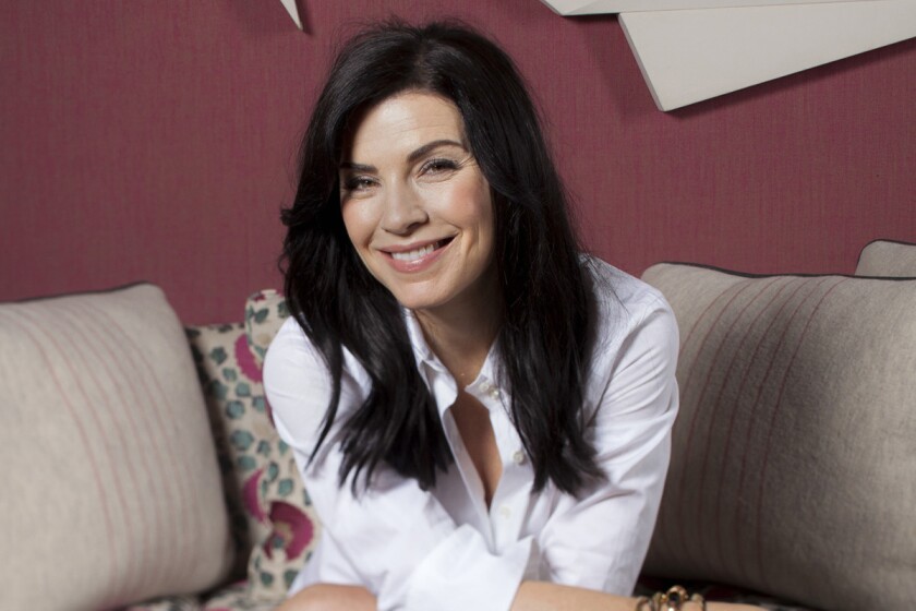 Actress Julianna Margulies is photographed at the Crosby Street Hotel in New York, April 29, 2013.