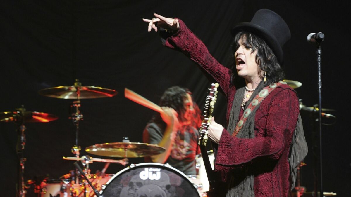 Tom Keifer of Cinderella is scheduled to perform aboard the 2019 Monsters of Rock cruise aboard the Mariner of the Seas.