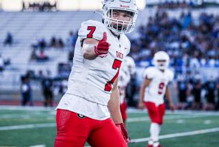 Tight end Decker DeGraaf of Glendora