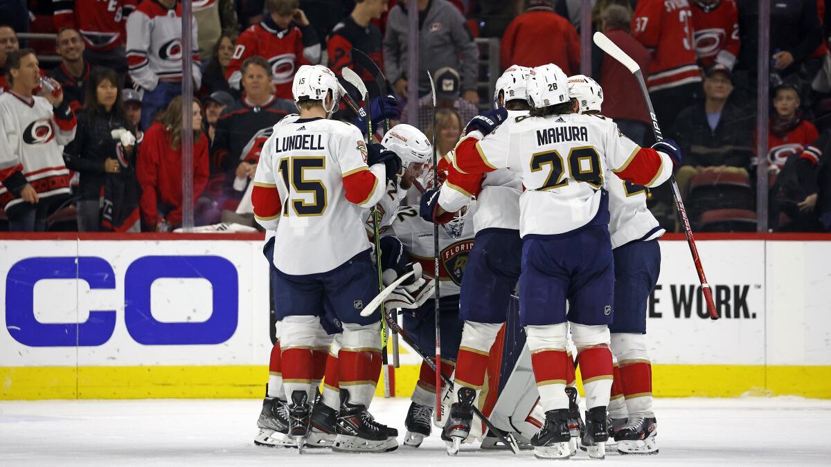 Matthew Tkachuk ends 6th-longest game in NHL history, Panthers outlast  Hurricanes 3-2 in 4th OT - NBC Sports