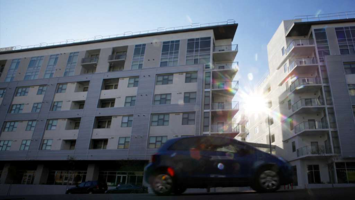 Rents in Hollywood have climbed in the last 12 months. Above, the Avenue apartment complex in Hollywood.