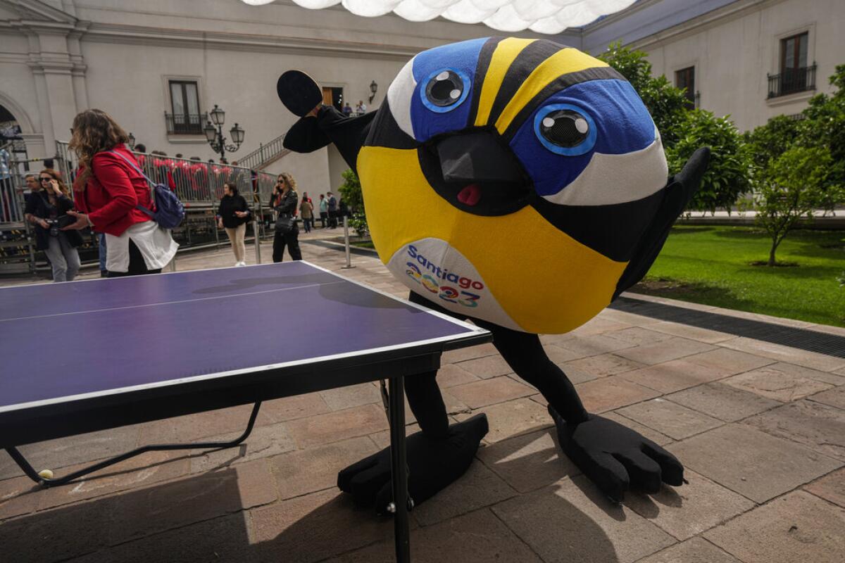 Fiu, el pájaro mascota de los Juegos Panamericanos, 