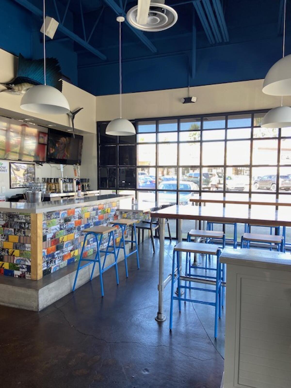 A renovated Wahoo's Fish Taco location in Orange County.