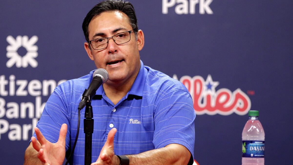Ruben Amaro Jr. has been the Phillies' general manager for the last seven seasons.