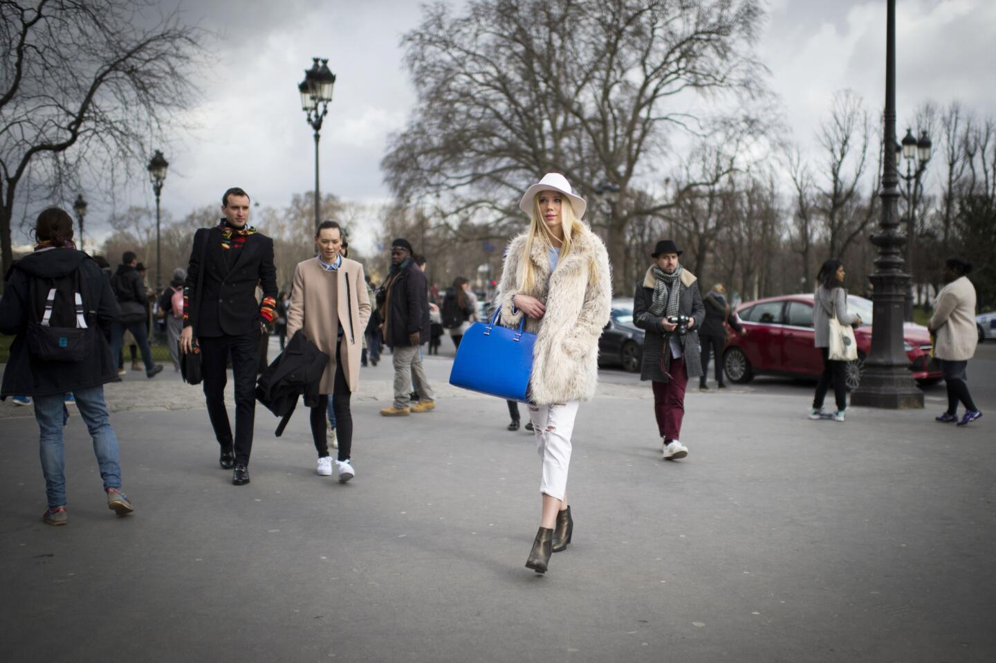 Paris Fashion Week: Street style - Los Angeles Times