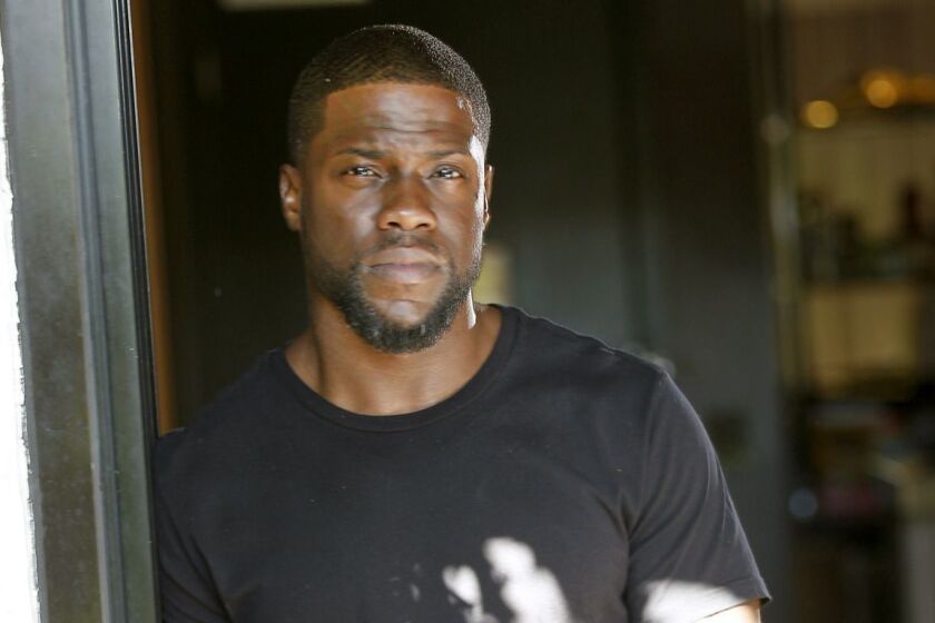 HOLLYWOOD, CA., OCTOBER 10, 2016 -- Kevin Hart for his new movie, "What Now?" which is a feature film/comedy special is photographed at the Roosevelt Hotel. (kirk McKoy / Los Angeles Times)