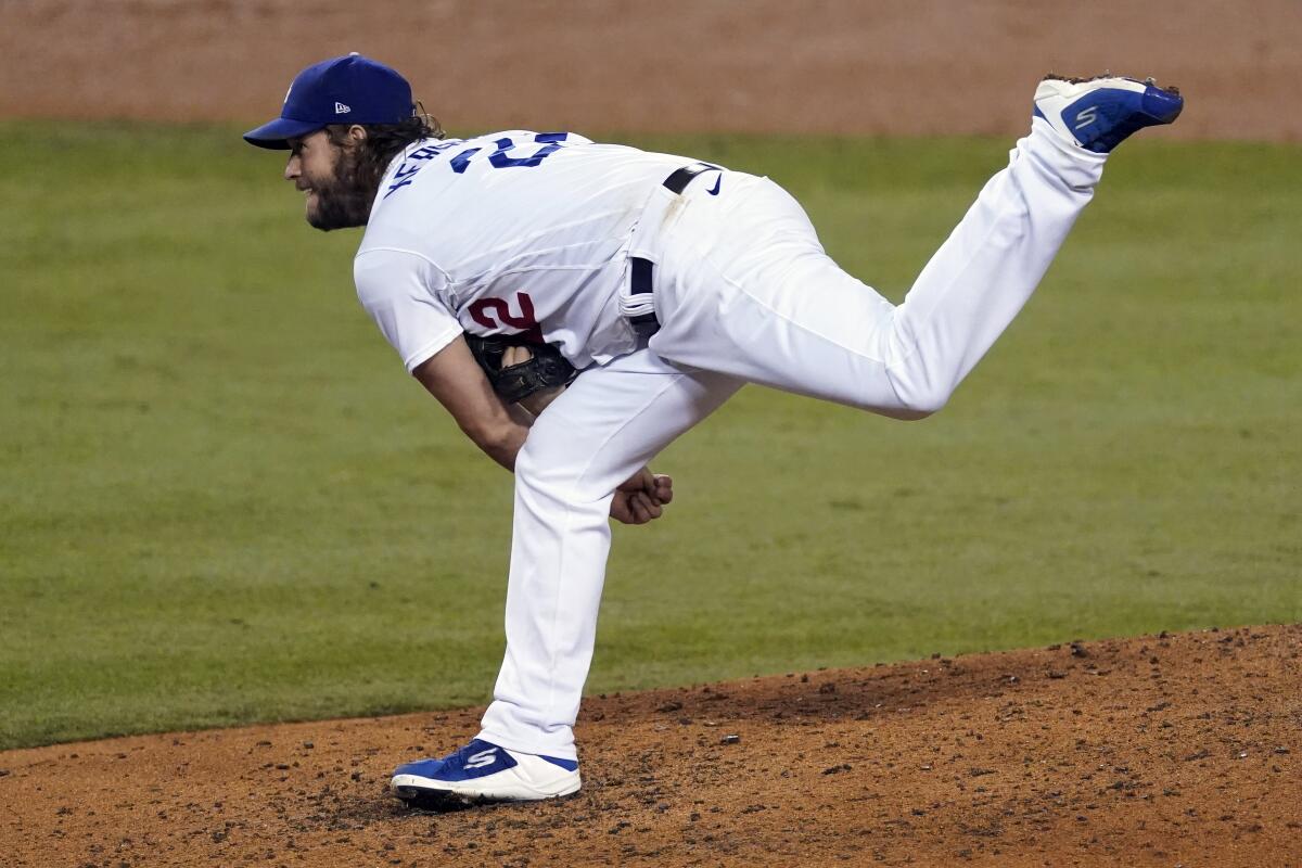 MLB playoffs 2020 -- Clayton Kershaw comes up short; Los Angeles