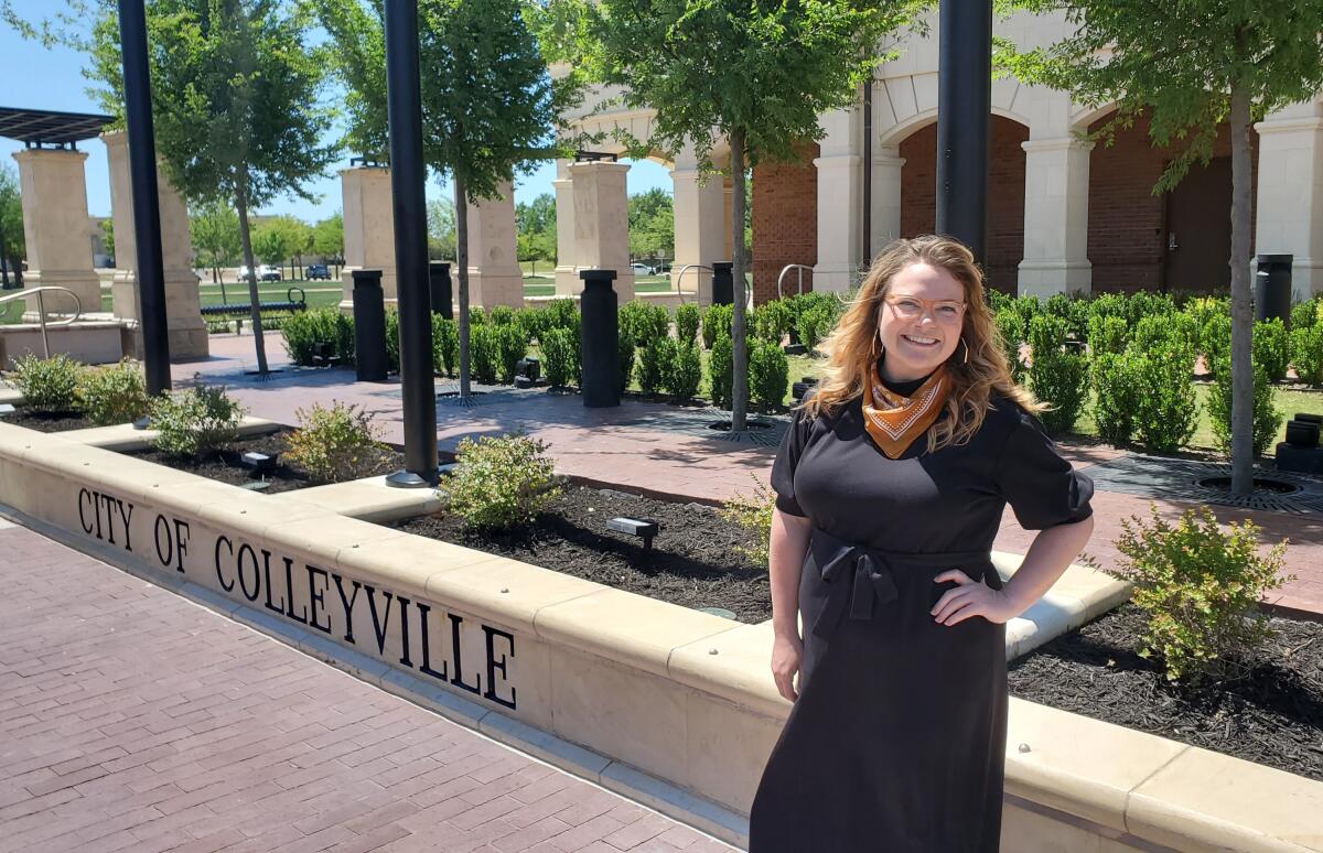 Colleyville, Texas, Chamber of Commerce President Chelsea Rose has been fielding questions from business owners about reopening this week.