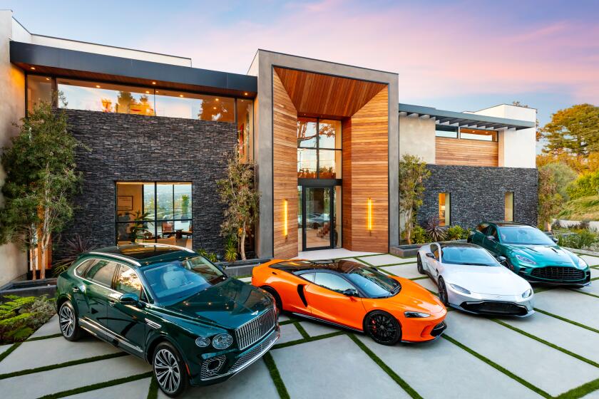 This $16.5-million mansion comes with any of the cars in the photo — as long as the buyer can close the deal before April 1.
