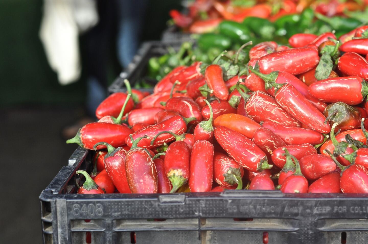 October at the market