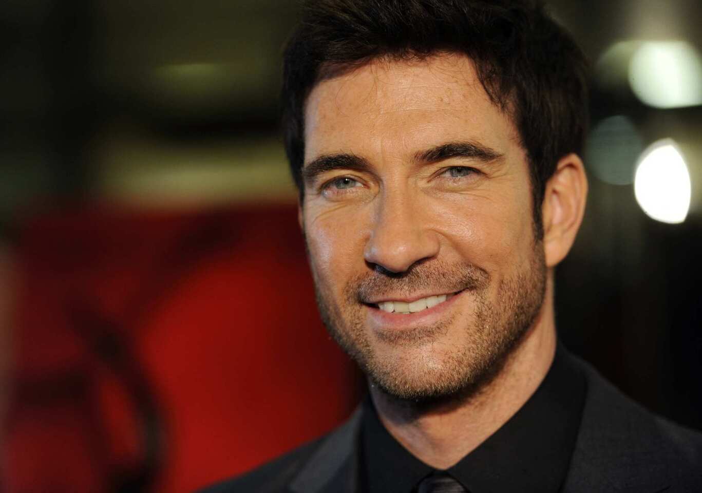 Dylan McDermott plays Ben Harmon, a man who moves his family from Boston to Los Angeles in an effort to cope with infidelity and a miscarriage and rebuild their relationship. But he and his wife (played by Connie Britton, formerly of "Friday Night Lights") find their new home brings with it other problems, eerie ones. McDermott and his costars hit the premiere of the FX series on Monday at the Cinerama Dome in Los Angeles. The series starts Oct. 5.