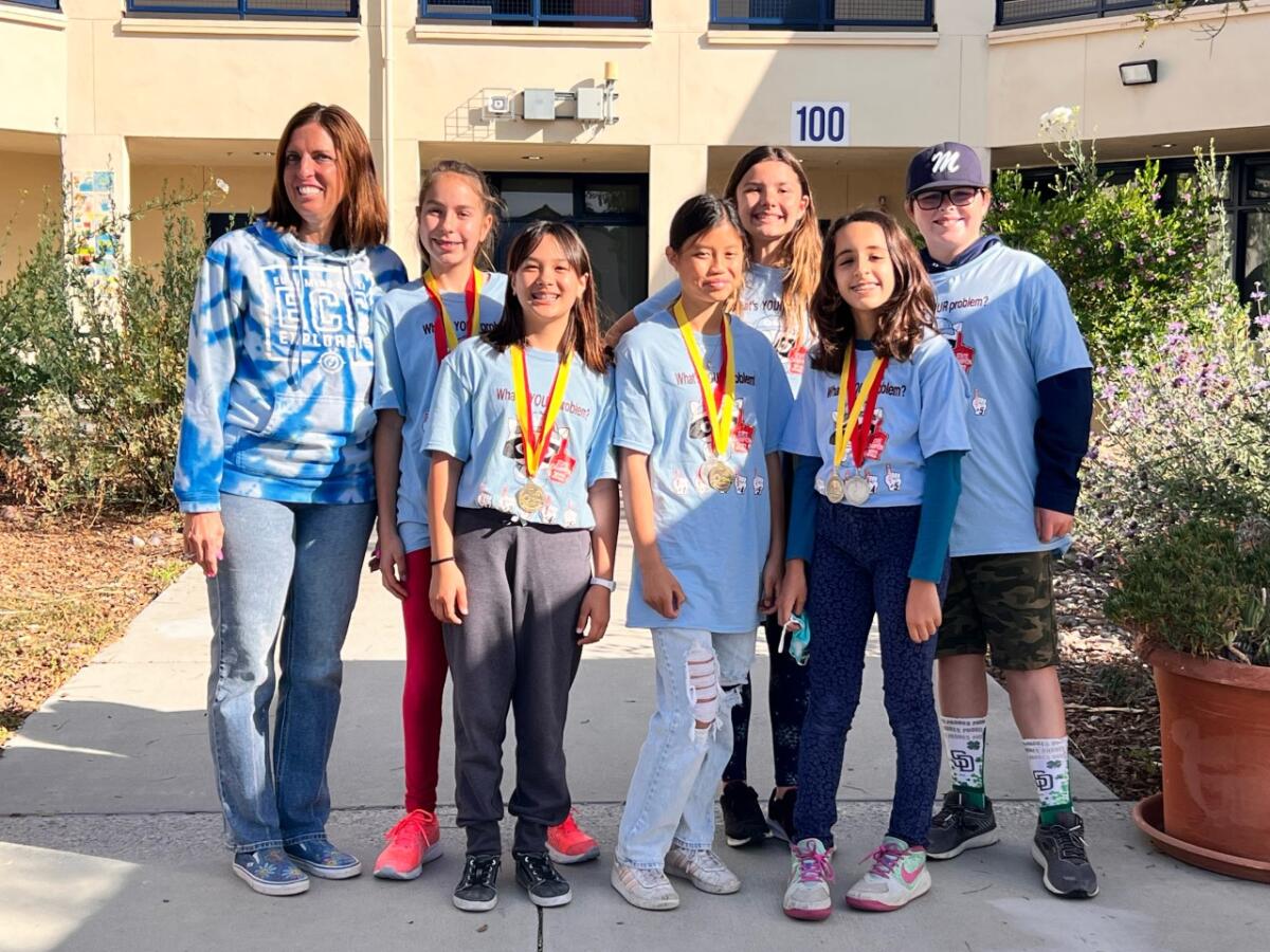 El Camino Creek’s 6th grade team