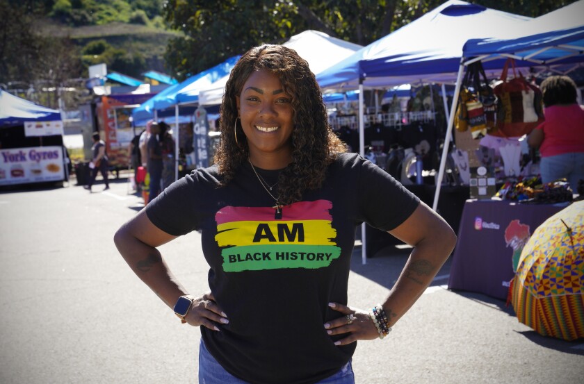 Shala Waines, event organizer for the Soul Swapmeet at Westfield Mission Valley.