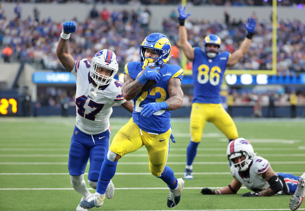 Bills Vs Rams Score Rams make statement by outscoring AFC powerhouse Bills - Los Angeles Times