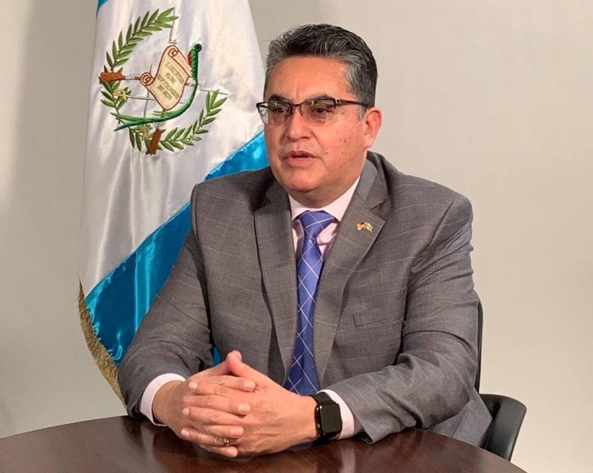 José Arturo Rodríguez asumió el 12 de julio de 2021 el cargo de cónsul general de Guatemala en Los Ángeles.