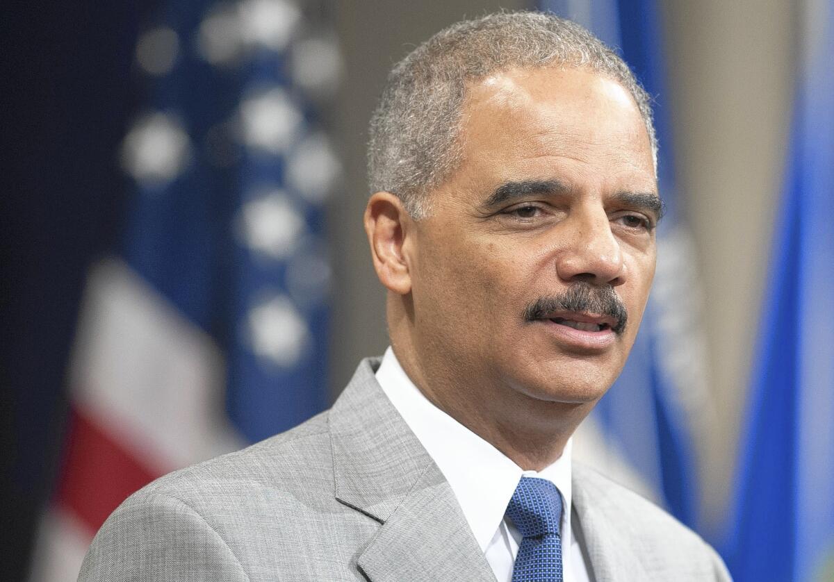 The Missouri police slaying of Michael Brown has presented Atty. Gen. Eric H. Holder Jr. with what could be the biggest challenge yet to his legacy as the nation's top civil rights advocate.