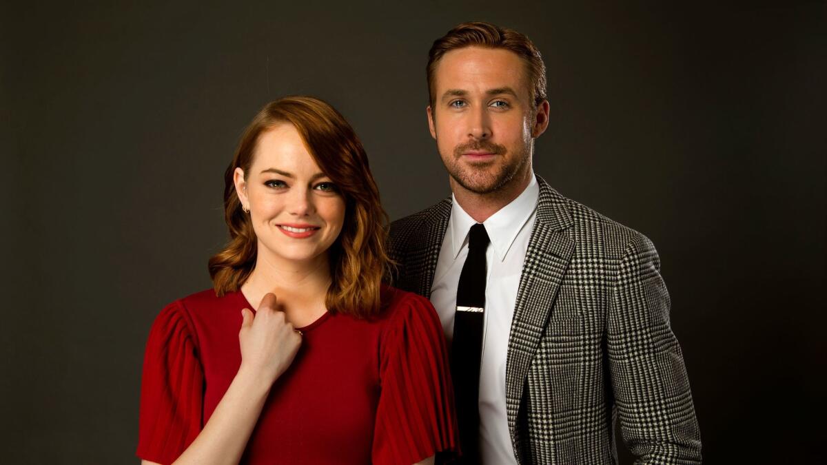 Emma Stone and Ryan Gosling