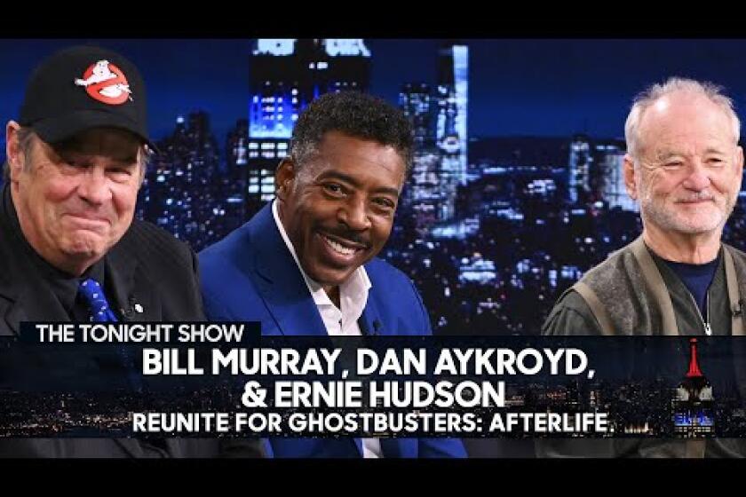 Bill Murray, Dan Aykroyd & Ernie Hudson on Reuniting for Ghostbusters: Afterlife | The Tonight Show