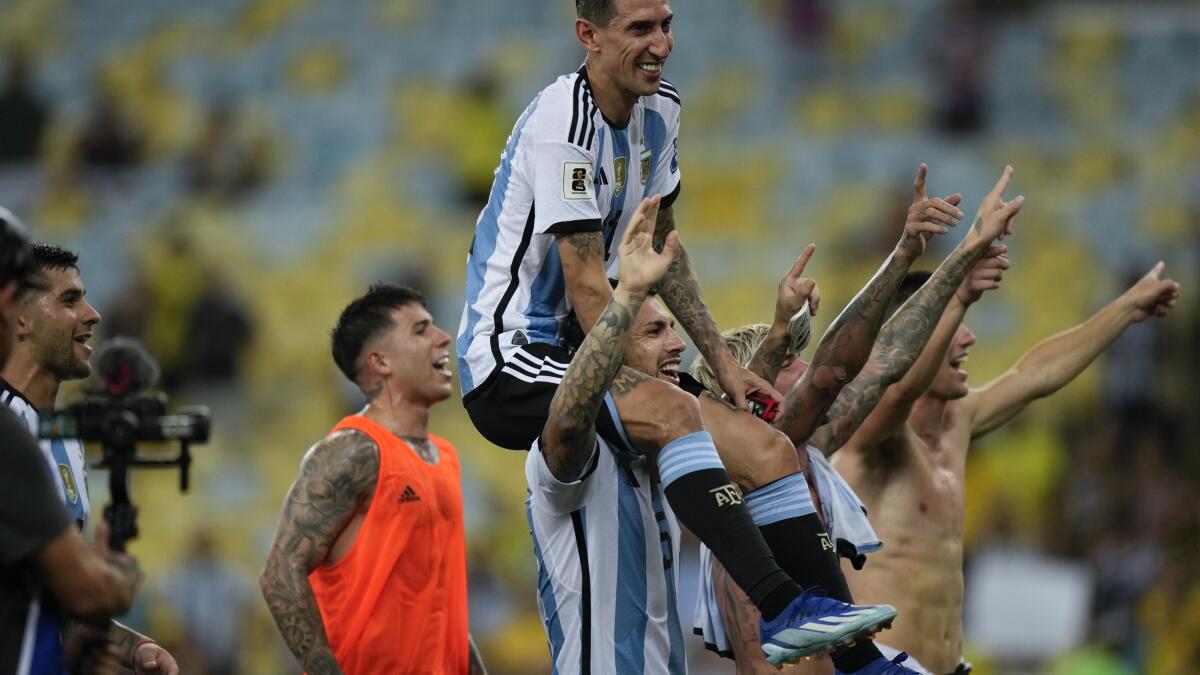 Ángel Di María anuncia su retiro de la selección de Argentina tras la Copa  América 2024 - Los Angeles Times