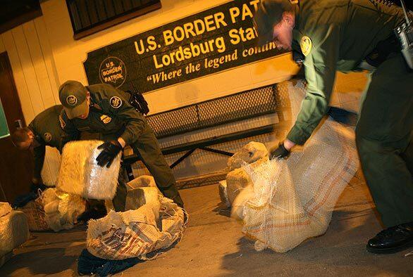 Border drug arrest