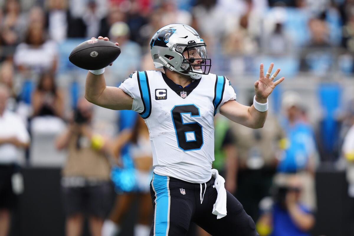 carolina panthers mayfield