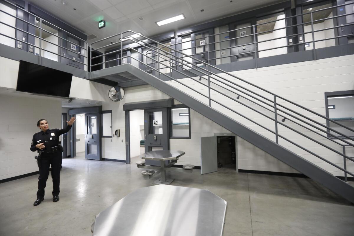 To keep cops in the community, a shuttered LAPD jail in San Pedro