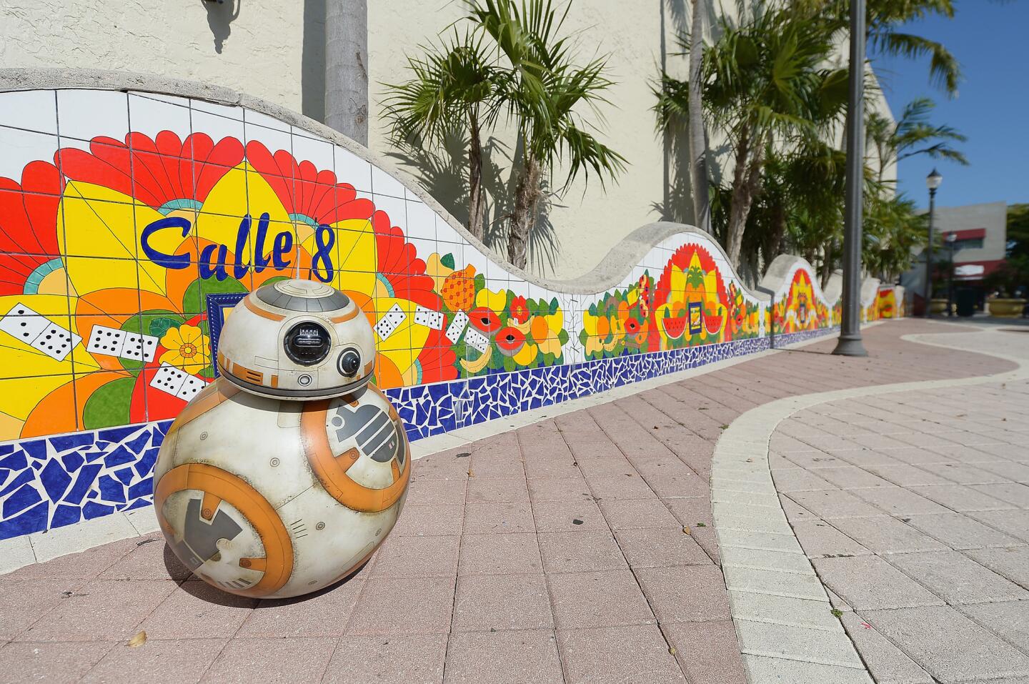 "BB-8 Takes Over Calle Ocho"