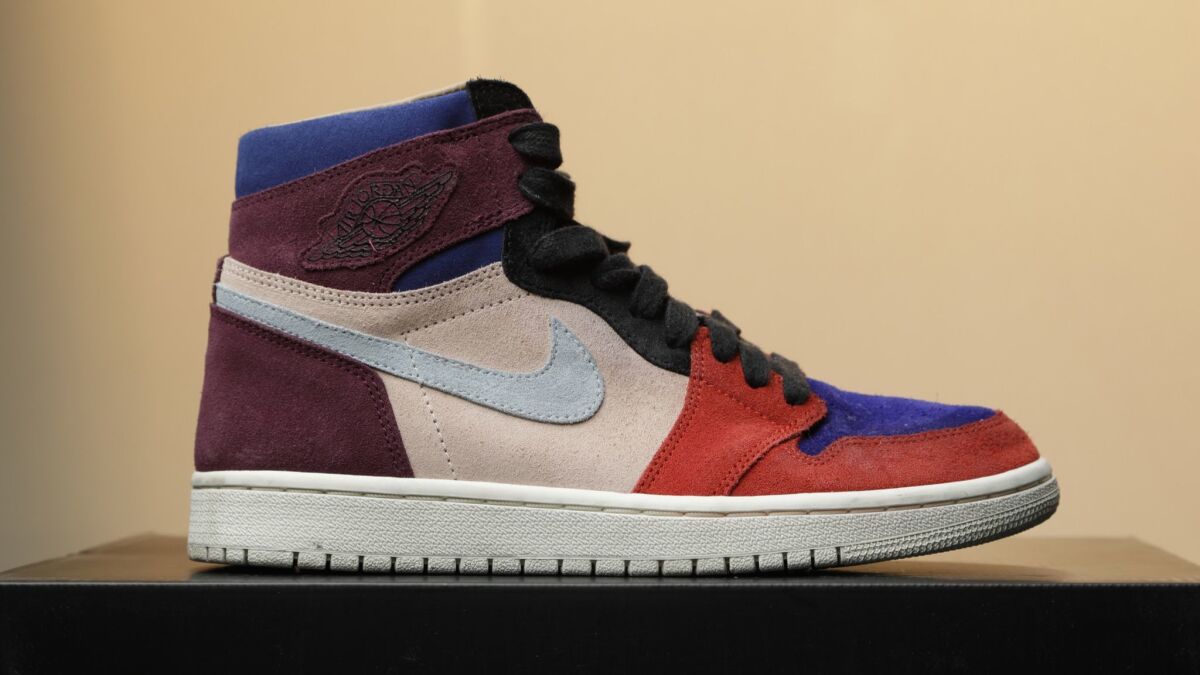 Los Angeles designer Aleali May's second women's Air Jordan is the Court Lux Air Jordan 1 in collaboration with WNBA star Maya Moore.