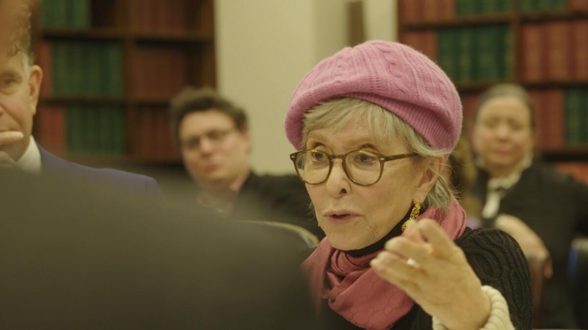 Rita Moreno in the documentary "Rita Moreno: Just a Girl Who Decided to Go for It."