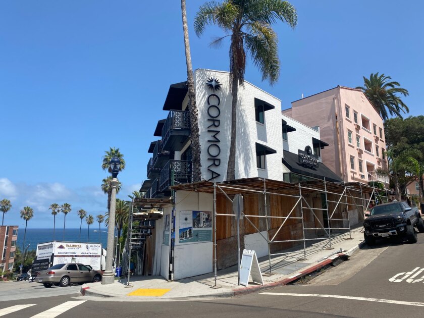 The exterior of the Cormorant Hotel at 1110 Prospect St. is pictured this month.