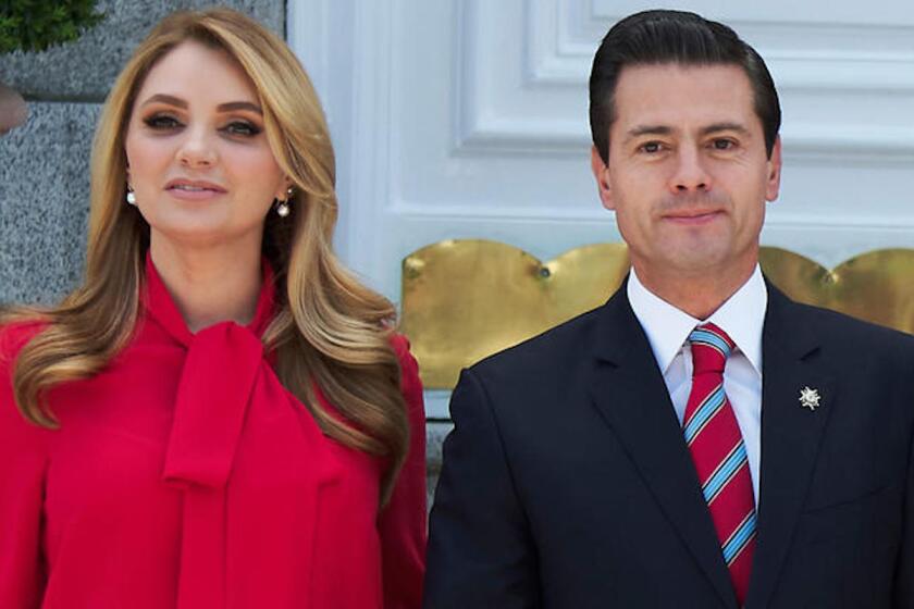 Angélica Rivera y Enrique Peña Nieto, en foto de archivo.