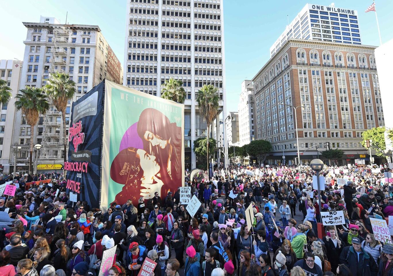 Women's March in L.A.