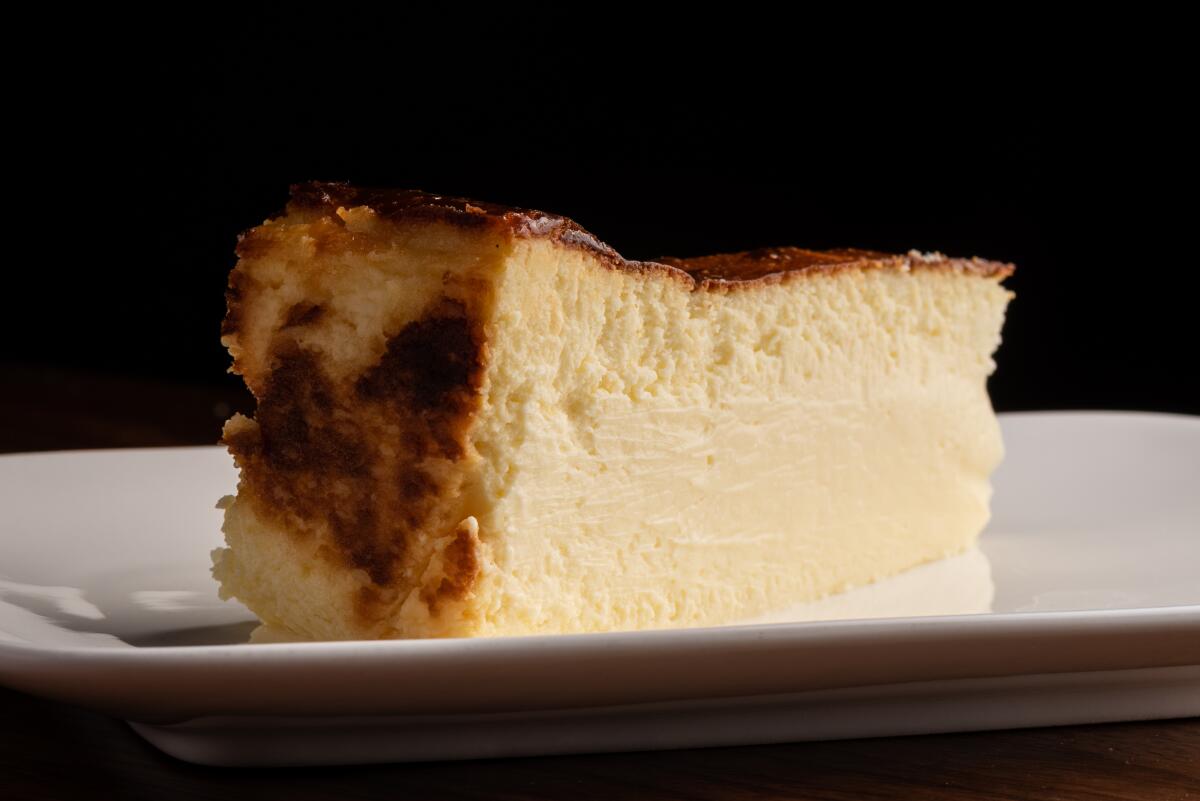 Basque cheescake