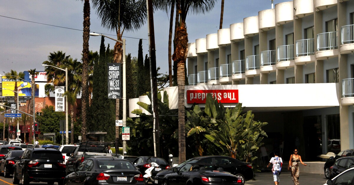 The Standard hotel in West Hollywood is closing