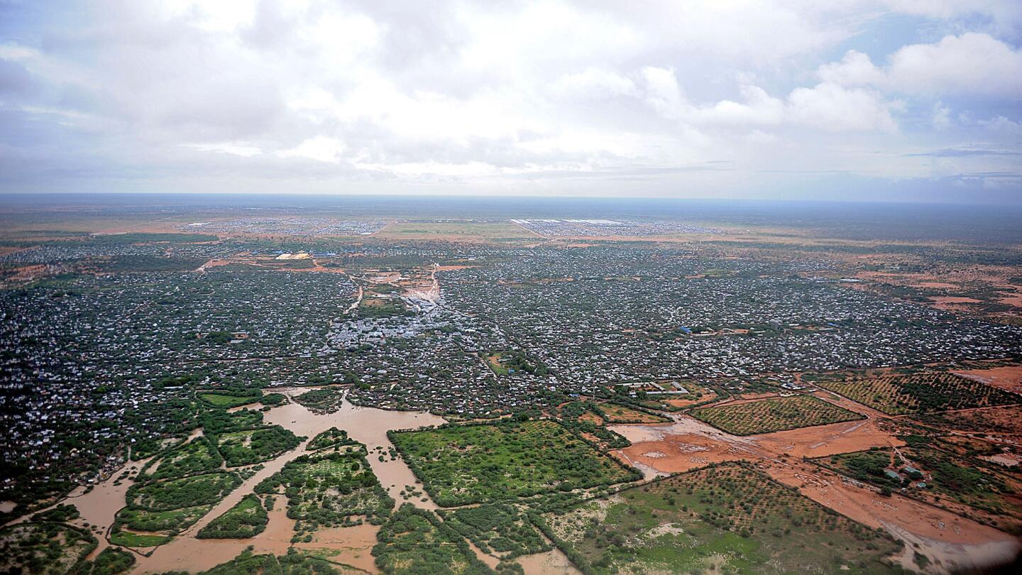 Dadaab refugee complex in Kenya