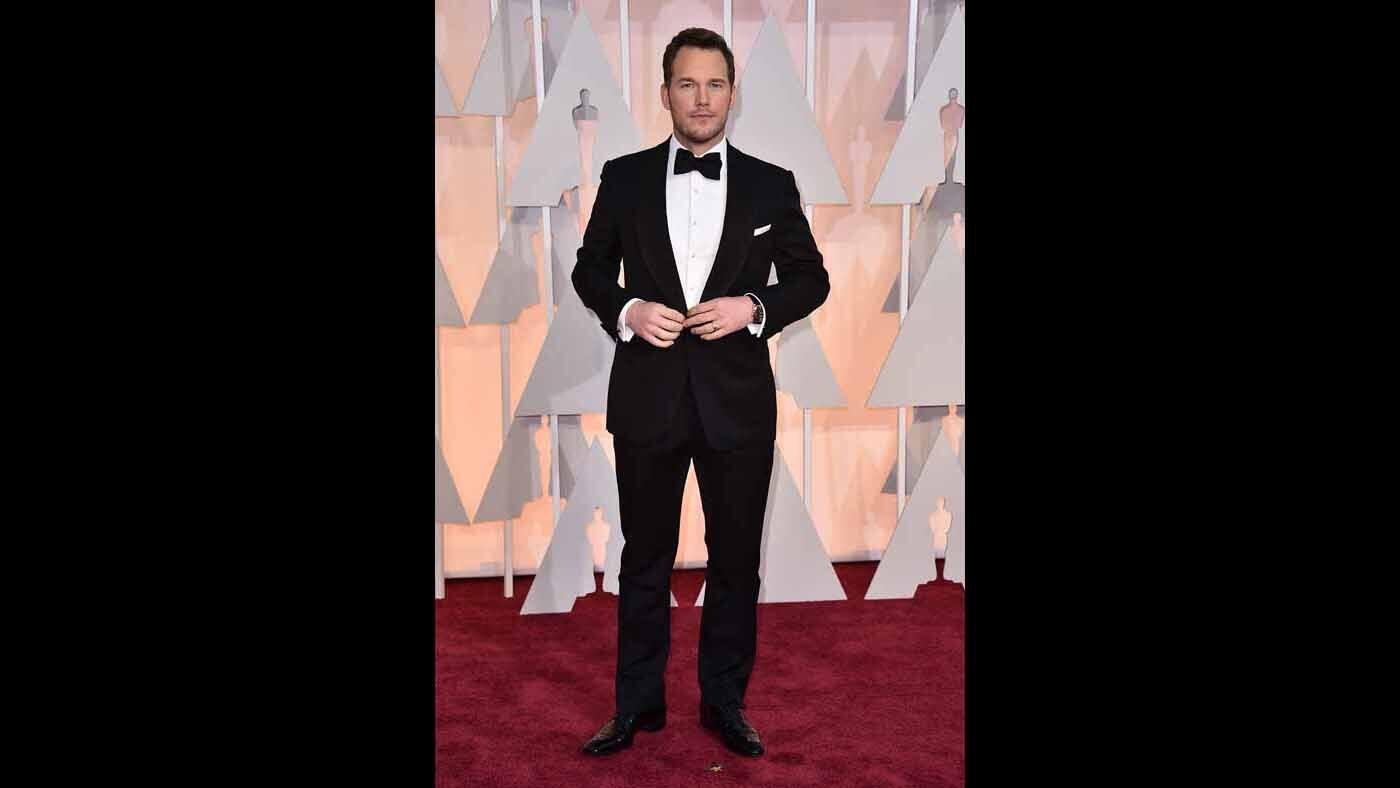 Oscars 2015: Tuxedos on the red carpet