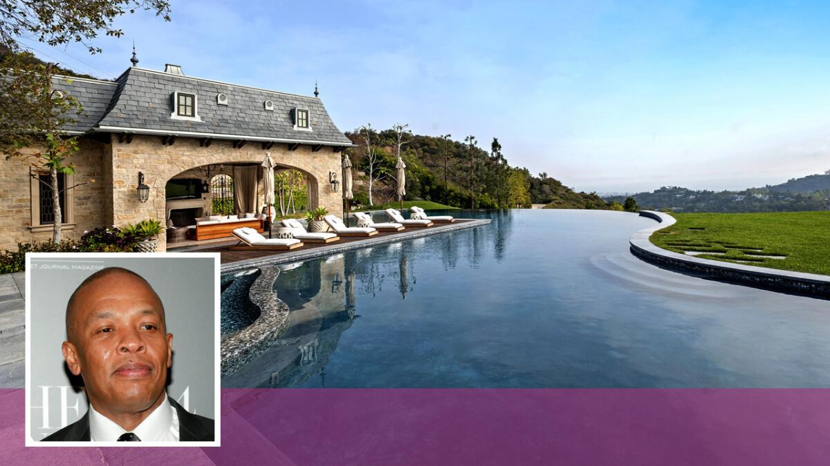 HOT PROPERTY: Brentwood homeowner Dr. Dre launches a remodeling project to add a 10,000-square-foot music studio.