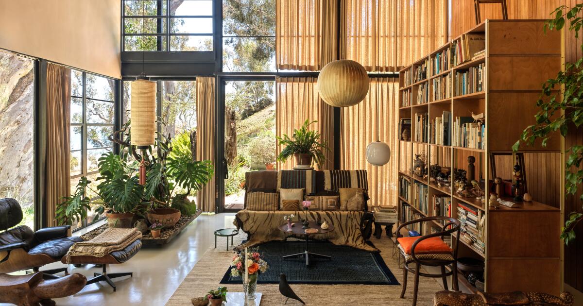 The Eames Home, after Palisades fireplace, opens studio for first time The Eames Home, after Palisades fireplace, opens studio for first time