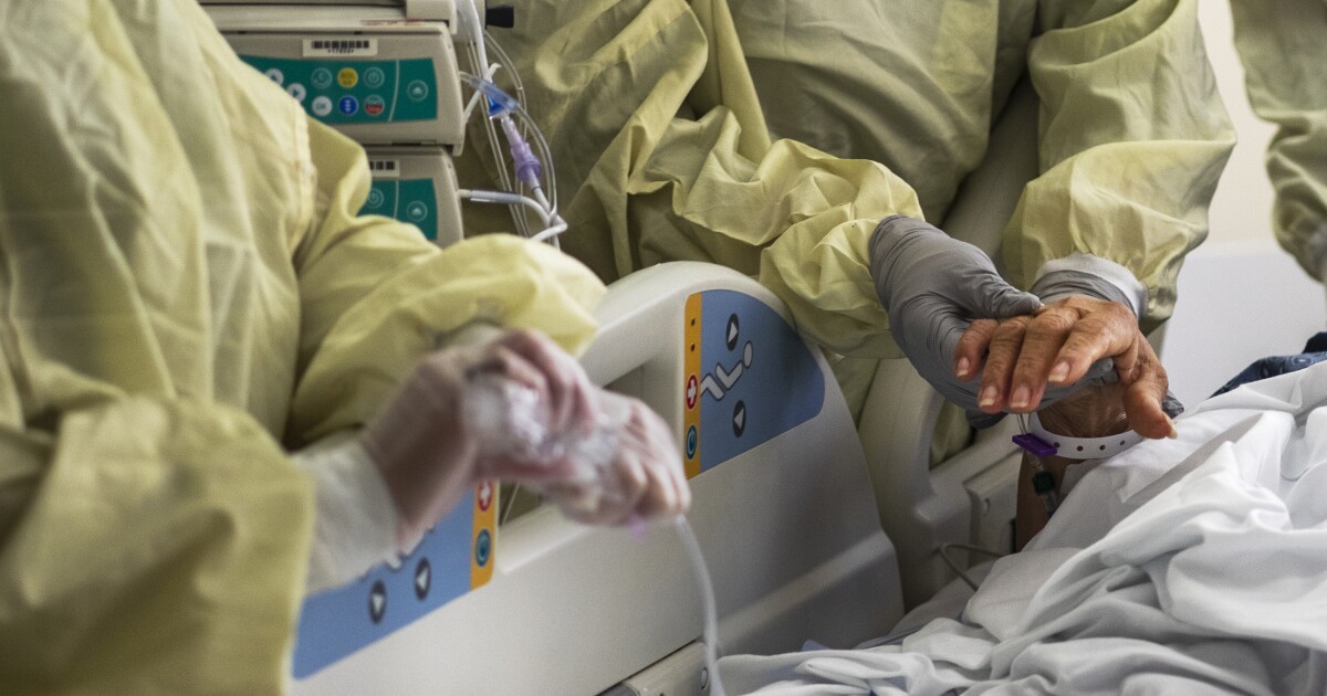 Hospitalizations soaring in LA COVID-19 brought bleak outlooks