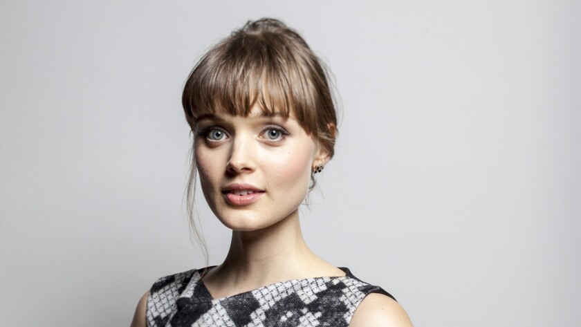 Actress Bella Heathcote stars in "The Curse of Downers Grove."
