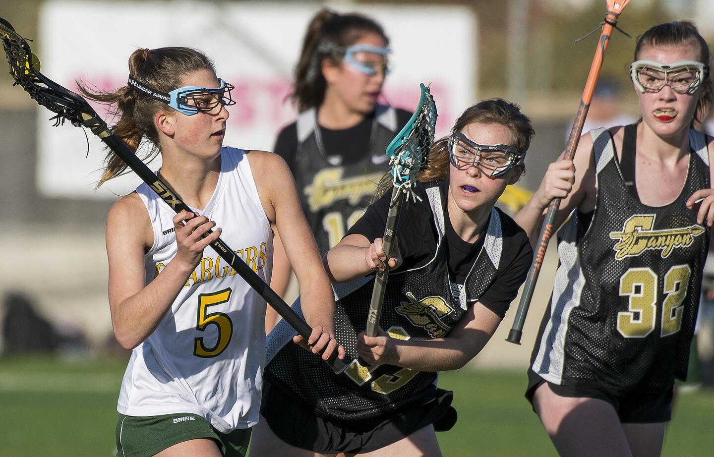 Edison vs. Canyon girls’ lacrosse game