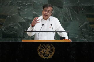 Colombian President Gustavo Petro Urrego