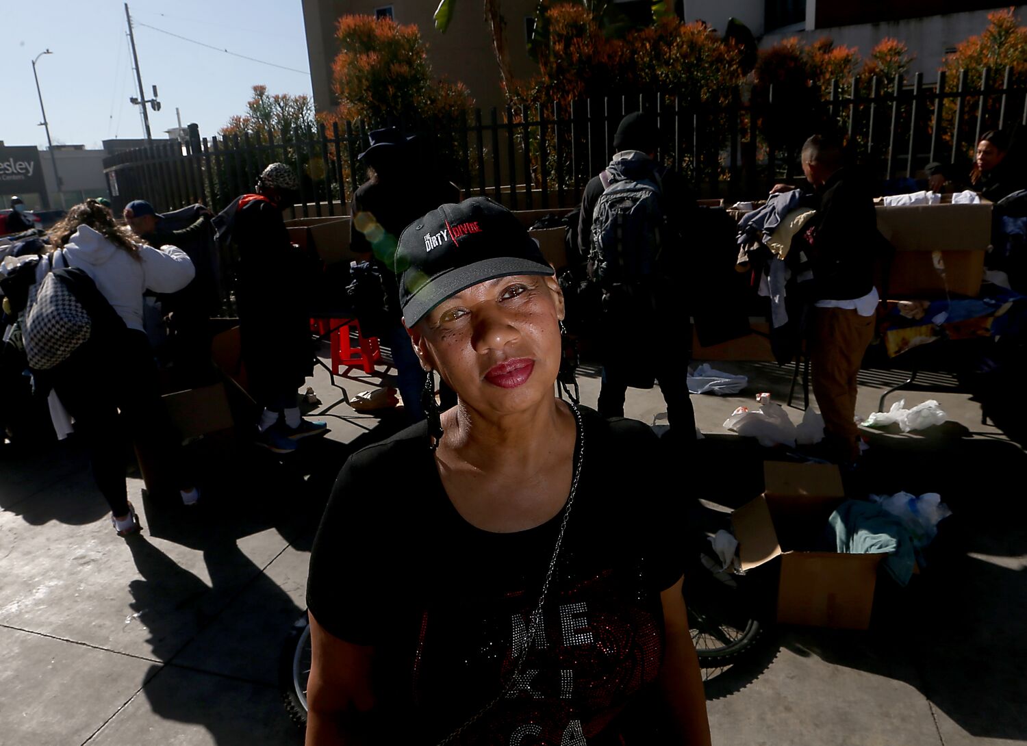 L.A. skid row residents angry over the destruction of a community hub